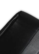 BROTHERS Trucks Seat Upholstery Kit - Standard Pleat Cloth/Vinyl - Black/Silver                                     - 05-310 - Image 4