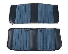 BROTHERS Trucks C/K Seat Upholstery Kit - Standard Pleat Cloth/Vinyl - Navy