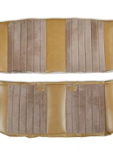 BROTHERS Trucks C/K Seat Upholstery Kit - Standard Pleat Cloth/Vinyl - Tan                                     - 05-313 - Image 6