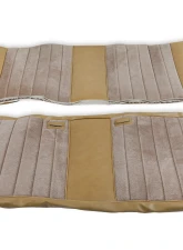 BROTHERS Trucks C/K Seat Upholstery Kit - Standard Pleat Cloth/Vinyl - Tan                                     - 05-313 - Image 2