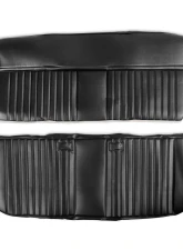 BROTHERS Trucks C/K Seat Upholstery Kit - Deluxe Pleat Vinyl - Black                                     - 05-315 - Image 6