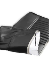 BROTHERS Trucks C/K Seat Upholstery Kit - Deluxe Pleat Vinyl - Black                                     - 05-315 - Image 5