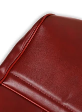 BROTHERS Trucks C/K Seat Upholstery Kit - Deluxe Pleat Vinyl - Maroon                                     - 05-316 - Image 4