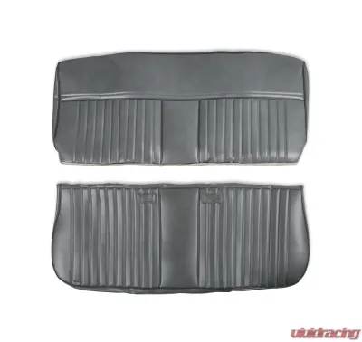 BROTHERS Trucks C/K Seat Upholstery Kit - Deluxe Pleat Vinyl - Charcoal - 05-319