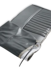BROTHERS Trucks C/K Seat Upholstery Kit - Deluxe Pleat Vinyl - Charcoal                                     - 05-319 - Image 5