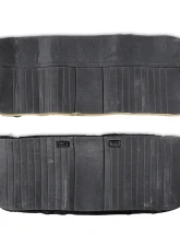 BROTHERS Trucks Seat Upholstery Kit - Deluxe Pleat Cloth/Vinyl - Black/Silver                                     - 05-320 - Image 6