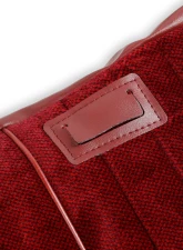 BROTHERS Trucks Seat Upholstery Kit - Deluxe Pleat Cloth/Vinyl - Maroon/Burgundy                                     - 05-321 - Image 3