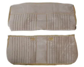 BROTHERS Trucks C/K Seat Upholstery Kit - Deluxe Pleat Cloth/Vinyl - Tan