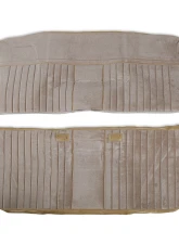 BROTHERS Trucks C/K Seat Upholstery Kit - Deluxe Pleat Cloth/Vinyl - Tan                                     - 05-323 - Image 5