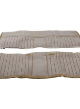 BROTHERS Trucks C/K Seat Upholstery Kit - Deluxe Pleat Cloth/Vinyl - Tan                                     - 05-323 - Image 2
