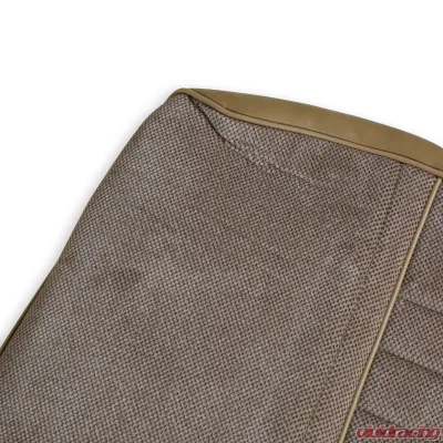 BROTHERS Trucks C/K Seat Upholstery Kit - Deluxe Pleat Cloth/Vinyl - Tan - 05-323