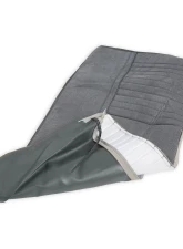 BROTHERS Trucks Seat Upholstery Kit - Deluxe Pleat Cloth/Vinyl - Grey/Charcoal                                     - 05-324 - Image 5
