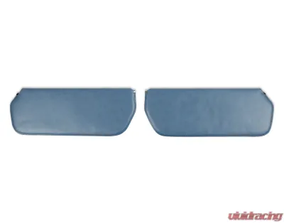 Brothers Trucks Sunvisors Foam Backed Vinyl Navy Pair for 1973-1991 C/K Series & Blazer - 05-341
