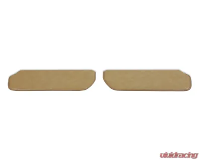 Brothers Trucks Sunvisors Foam Backed Vinyl Tan Pair for 1973-1991 C/K Series & Blazer - 05-342