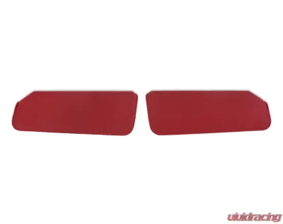 BROTHERS Trucks GMT400 Foamback Sunvisor Pair - Cloth - Red - 05-345