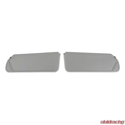 Brothers Trucks Foamback Sunvisor Pair - Charcoal Vinyl for 1988-1998 GMT400 Trucks - 05-348