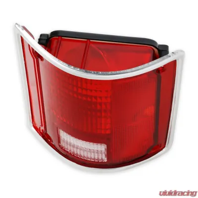 BROTHERS Trucks C/K Tail Lamp Lens & Housing - w/ Chrome Trim - RH - 07-110