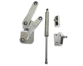 Brothers Trucks Billet Hood Hinges - Polished - Pair