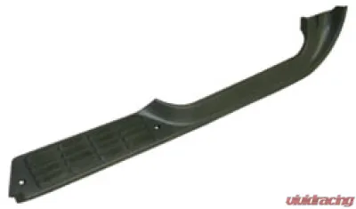 Brothers Trucks Door Sill Plate - Front - Black Plastic - Left - Each - DJSP304-LH