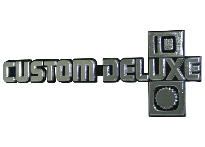 Brothers Trucks Fender Emblems - Custom Deluxe 10 - Pair - FE87CD1
