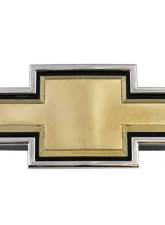 Brothers Trucks Bowtie Grille Emblem Chrome Black Gold Finish for 1983-1988 Chevy Trucks                                     - GEB8800 - Image 2