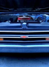 Brothers Trucks Radiator Support/Grille Cover - Black                                     - GSC72BK67-68 - Image 3