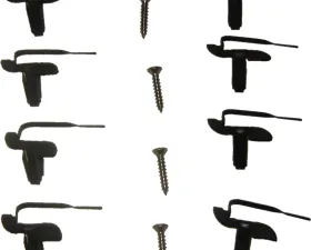 Brothers Trucks Tail Light Bezel Clip Kit - 12-Pieces - Left/Right