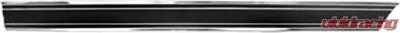 Brothers Trucks Bedside Molding - Lower Front- Longbed- Black - Left - M0027L-69