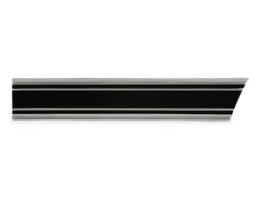 Brothers Trucks  Bedside Molding - Front of Wheel - Black - Left