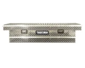 Tradesman Aluminum Economy Cross Bed Truck Tool Box (60in.) - Brite