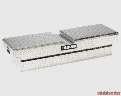 Tradesman Aluminum Cross Bed Truck Tool Box (60in.) - Brite - 111052