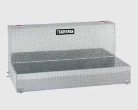 Tradesman Aluminum Full Size Rectangular Liquid Storage Tank Brite