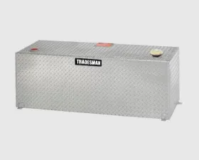Tradesman Aluminum Rectangular Liquid Storage Tank 98 Gallon Brite