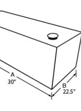 Tradesman Aluminum Rectangular Liquid Storage Tank 55 Gallon Black                                     - 73155 - Image 2