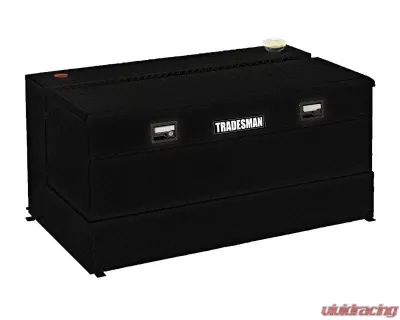 Tradesman Aluminum L-Shape Liquid Storage Tank Combo 80 Gallon Black - 73290