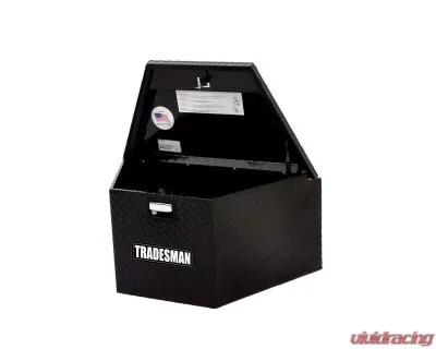 Tradesman Aluminum Trailer Tongue Storage Box 16" Black - 76120