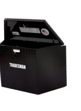 Tradesman Aluminum Trailer Tongue Storage Box 21" Black                                     - 76134T - Image 3