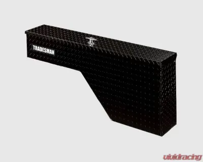 Tradesman Aluminum Fender Well Truck Tool Box 48" Black - 78225