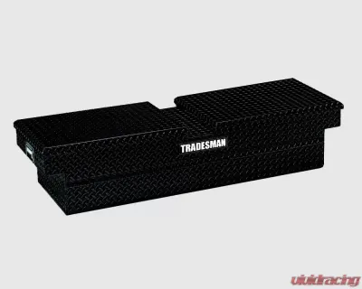 Tradesman Aluminum Gull Wing Cross Bed Truck Tool Box 70" Black - 79150T
