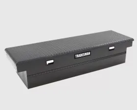 Tradesman Aluminum Single Lid Cross Bed Truck Tool Box 62.38