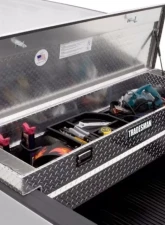 Tradesman Aluminum Single Lid Cross Bed Truck Tool Box 62.38" Black                                     - 79304 - Image 5
