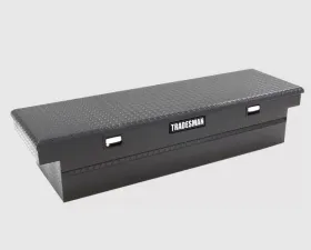 Tradesman Aluminum Single Lid Cross Bed Truck Tool Box 63.75