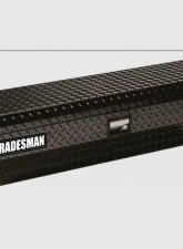 Tradesman Aluminum Side Bin Truck Tool Box 48" Black                                     - 79748 - Image 2