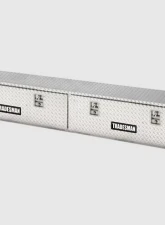 Tradesman Aluminum Top Mount L-Wing Box 90" Brite                                     - 8190T - Image 2