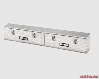 Tradesman Aluminum Top Mount L-Wing Box 90" Brite - 8190T