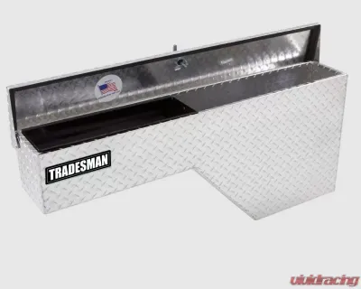 Tradesman Aluminum Fender Well Truck Tool Box 48" Brite - 8225