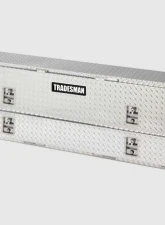 Tradesman Aluminum Professional Rail Top Mount L-Wing Box 72" Brite                                     - 8272 - Image 2