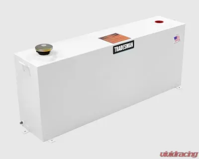 Tradesman Steel Rectangular Liquid Storage Tank 48" Full Size White - 83010T