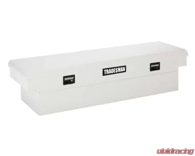 Tradesman Steel Cross Bed Truck C/O Tool Box 70" White - 86600