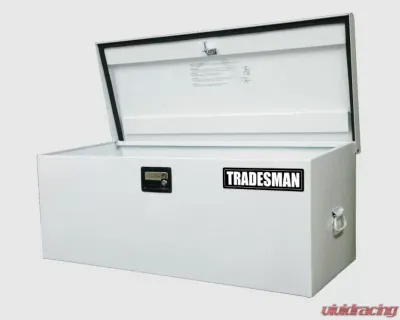 42.75 in White Steel Full Size Chest Truck Tool Box 42.75 in White Steel Full Size Chest Truck Tool Box